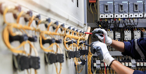 Professional Electrician technician working in Thornton, CO